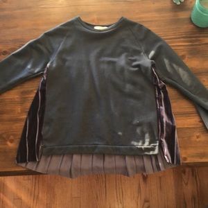 Zara girls fancy top